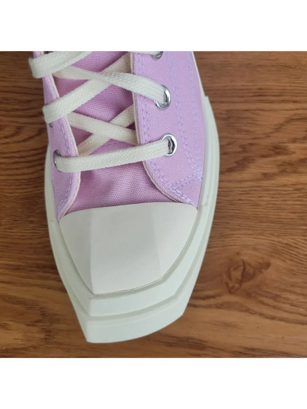 ❤️Converse Chuck 70 De Luxe Wedge Hi Sz 7.5 Womens Shoes Purple Sneakers A07584C